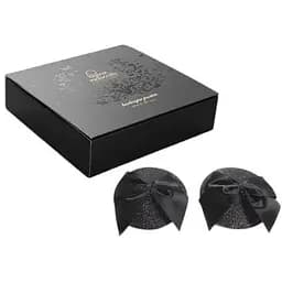 Пестіс Bijoux Indiscrets Burlesque pasties Glitter and Bow Один размер - мініатюра 4