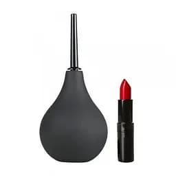 Анальний душ Easytoys Black Anal Douche medium - мініатюра 3