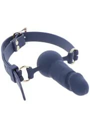 Кляп у вигляді фалоса Silicone Penis Ball Gag Blue SCALA 30-17359-X-BLUE 100290