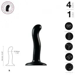 Насадка для страпону Strap-On-Me P&G-Spot Dildo силікон розмір S - мініатюра 3