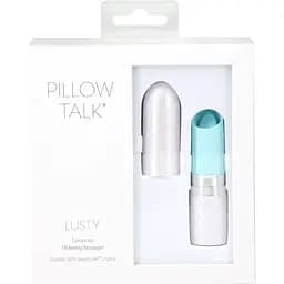 Вібратор Pillow Talk Lusty Luxurious FlickeRing Massager - Teal - мініатюра 7