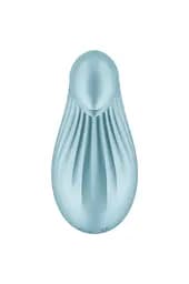 Вібратор Satisfyer Dipping Delight 9 см блакитний - мініатюра 4