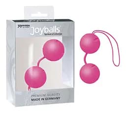 Вагінальні кульки Joyballs pink для неземних оргазмів Joydivision 48-15033 86765 - мініатюра 3