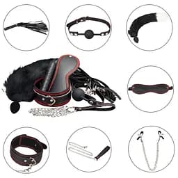 Набір БДСМ - Erospace Wild Play BDSM Set 7 pcs C8 - мініатюра 8