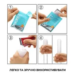 Мастурбатор Tenga Pocket Block Edge - мініатюра 5