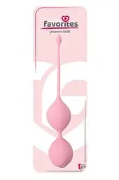 Вагінальні кульки See You In Bloom Duo Balls 36 мм Pink - мініатюра 2