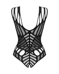 Obsessive B139 crotchless teddy S/M/L - мініатюра 4