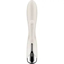 Вібратор-кролик Satisfyer Spinning Rabbit 1 Beige - мініатюра 6