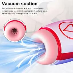 Автоматичний мастурбатор Masturbation Cup, 7 Suction Power, 7 Vibration Setting Boss Series 63-00069 103639 - мініатюра 6