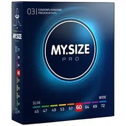 Презервативы My.Size Pro 60, 3 шт.