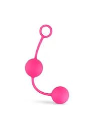 Вагінальні кульки Easy Toys Pleasure Balls, 16 см, рожевий - мініатюра 3