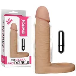 Насадка на член 5.8 The Ultra Soft Double Vibrating LOVETOYS 66-LV1131 100545