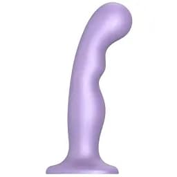 Насадка для страпону Strap-On-Me Dildo Plug P&G Lilas Metallic L