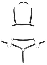 Боді Bad Kitty Strap S (чорний) - мініатюра 10