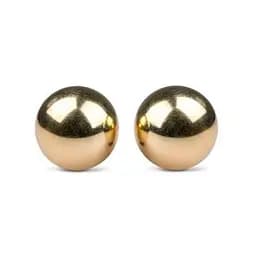 Вагінальні кульки Gold ben wa balls, 25 мм - мініатюра 2