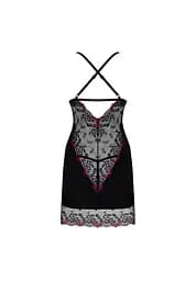 Комплект білизни Obsessive Vanessme L/XL (чорний) - мініатюра 6