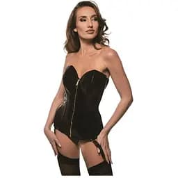 Корсет Black Amber Guilty Pleasure XL (черный)