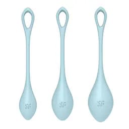 Набір йоні намистин Satisfyer Yoni Power 2 Light Blue, діаметр 2-2,5-3см Satisfyer SO5548 97960 - мініатюра 3