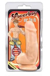 Фалоімітатор Loverboy Mr. Fix It 15.9 см тілесний - мініатюра 2