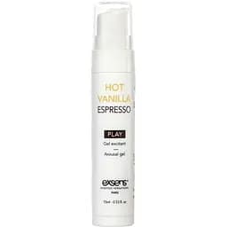 Стимулюючий гель Exsens Kissable Hot Vanilla Espresso 15 мл можна для поцілунків, охолоджуючий