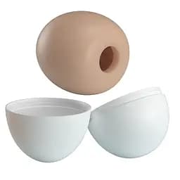 Мастурбатор Pretty Love Pleasure Egg Masturbator Flesh - мініатюра 4
