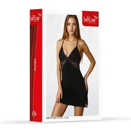 Сорочка SoftLine Collection 11012 XL (чорний) - мініатюра 3