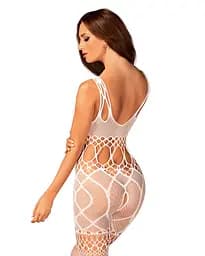 Боді Obsessive Bodystocking G330 XL/XXL білий - мініатюра 3