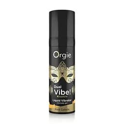 Рідкий вібратор коктейль Піна Колада Dual Vibe!, 15 мл Orgie (Бразилія-Португалія) - мініатюра 4