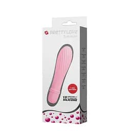 Вібратор Pretty Love Solomon Vibrator Light Pink - мініатюра 3