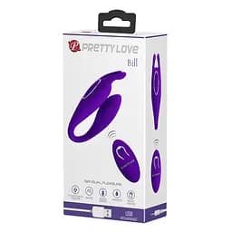 Вібростимулятор Pretty Love Bill, 12 функцій вібрації, PRETTY LOVE BI-014700W 98675 - мініатюра 7