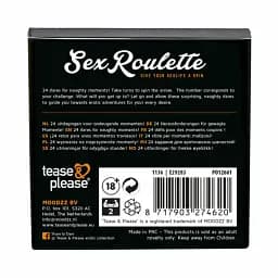 Еротична гра Tease Please Sex Roulette Kamasutra (помаранчевий) - мініатюра 9