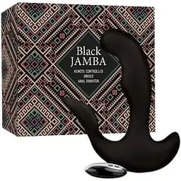 Анальний вібратор FeelzToys Jamba 12.3 см (чорний)