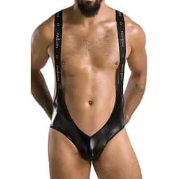 Мужское боди Passion 027 Body Bruno black L/XL