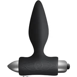 Анальна пробка з вібрацією Rocks Off Petite 10 см (чорний)