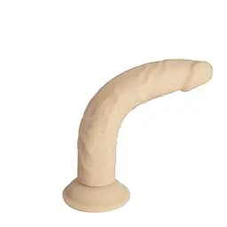 Фалоімітатор Naked Addiction – 9” Silicone Dual Density Bendable Dildo - Vanilla - мініатюра 2