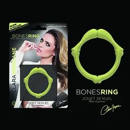 Ерекційне кільце Clara Morgane Bones Ring Phosphorescent 2.8 см (зелений) - мініатюра 3