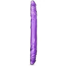Двухсторонний фаллоимитатор B Yours 14 Inch Double Dildo 35 см фиолетовый