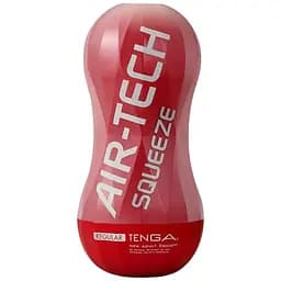 Мастурбатор Tenga Air-Tech Squeeze классический, регулируемое воздушное давление, сбалансированная стимуляция