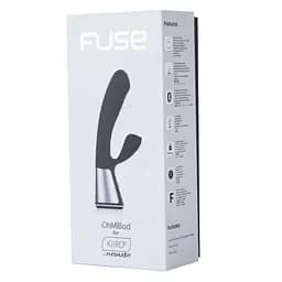 Інтерактивний вібратор-кролик OhMiBod Fuse for Kiiroo Black Kiiroo SO2907 90338 - мініатюра 4