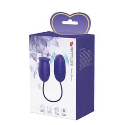 Віброяйце Pretty Love Daisy-Youth Wireless Egg Blue - мініатюра 7