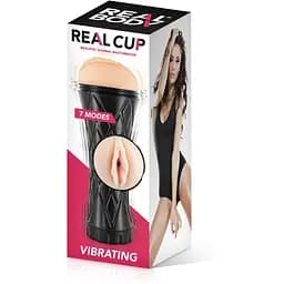 Мастурбатор-вагіна Real Body Real Cup Vagina Vibrating - мініатюра 3