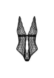 Боді Obsessive Isabellia L/XL (чорний) - мініатюра 5