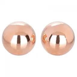 Вагинальные шарики CalExotics Climax Weighted Kegel Balls Nickel-Free Rose Gold