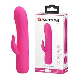 Вібратор Pretty Love Tim Vibrator Pink - мініатюра 1