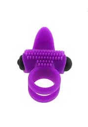 Ерекційне кільце Adrien Lastic Bullet Lastic Ring 7 см фіолетовий - мініатюра 6