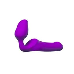 Безремневий страпон Adrien Lastic Queens M 20 см бузковий - мініатюра 2