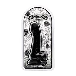 Фалоімітатор з ароматом лакриці - Toyz4lovers Delicious Dildo Liquorice, 18,5 см - мініатюра 1