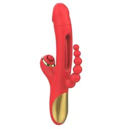 Вібратор Luxe USB 9 функцій вібрації та постукування Boss Series 26-00191 100629