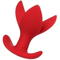 Анальна пробка ToDo Expander Plug Flower 9 см (червоний)