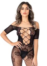 Бодістокінг Daring Intimates Off the Shoulder чорний - мініатюра 2